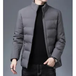 Warme Winterjacke - gesteppter dicker Windbreaker