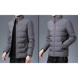 Warme Winterjacke - gesteppter dicker Windbreaker