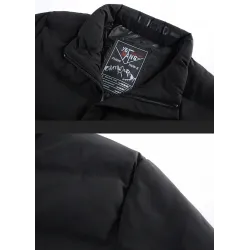 Warme Winterjacke - gesteppter dicker Windbreaker