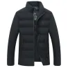 Warme Winterjacke - gesteppter dicker Windbreaker