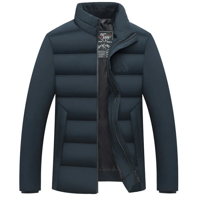 Warme Winterjacke - gesteppter dicker Windbreaker