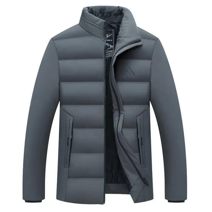Warme Winterjacke - gesteppter dicker Windbreaker