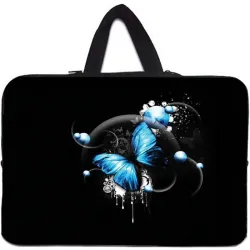 Schützende Laptoptasche - Softcover - mit Reißverschluss - 10 Zoll - 17 Zoll