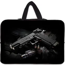 Schützende Laptoptasche - Softcover - mit Reißverschluss - 10 Zoll - 17 Zoll