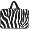 Schützende Laptoptasche - Softcover - mit Reißverschluss - 10 Zoll - 17 Zoll