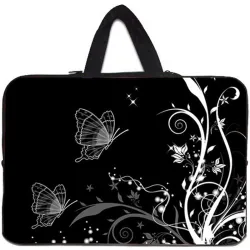 Schützende Laptoptasche - Softcover - mit Reißverschluss - 10 Zoll - 17 Zoll