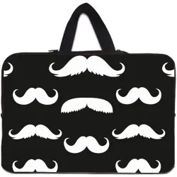 Schützende Laptoptasche - Softcover - mit Reißverschluss - 10 Zoll - 17 Zoll