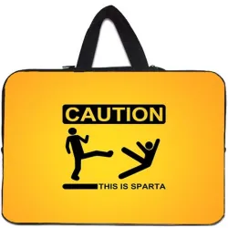 Schützende Laptoptasche - Softcover - mit Reißverschluss - 10 Zoll - 17 Zoll