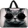 Schützende Laptoptasche - Softcover - mit Reißverschluss - 10 Zoll - 17 Zoll