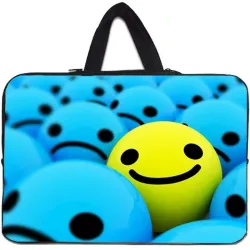 Schützende Laptoptasche - Softcover - mit Reißverschluss - 10 Zoll - 17 Zoll