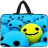 Schützende Laptoptasche - Softcover - mit Reißverschluss - 10 Zoll - 17 Zoll