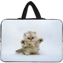 Schützende Laptoptasche - Softcover - mit Reißverschluss - 10 Zoll - 17 Zoll