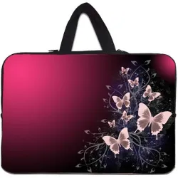 Schützende Laptoptasche - Softcover - mit Reißverschluss - 10 Zoll - 17 Zoll