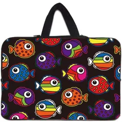 Schützende Laptoptasche - Softcover - mit Reißverschluss - 10 Zoll - 17 Zoll