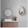 Moderne Kunstharz-Wandleuchte - LED - Muschelform