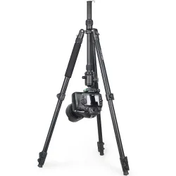 Professional high tripod - monopod - stand - fast flip lock - CNC 36mm ball head - for DSLR camera - 201cmTripods & stands