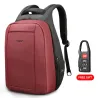 Modischer Rucksack - diebstahlsicher - USB-Ladeanschluss / Kopfhöreranschluss - für 15,6-Zoll-Laptop - wasserdicht