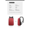 Modischer Rucksack - diebstahlsicher - USB-Ladeanschluss / Kopfhöreranschluss - für 15,6-Zoll-Laptop - wasserdicht
