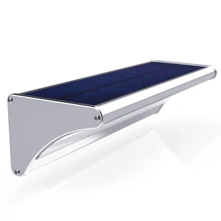 24 / 48 / 60 LED-Solarleuchte - Radar-Bewegungsmelder - Aluminium-Wandleuchte - wasserdicht