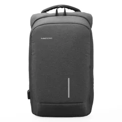 Modischer Multifunktionsrucksack - mit USB-Ladeanschluss - Tasche für 13" / 15" Laptop