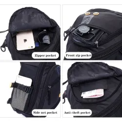 Brust- / Schulter-Minitasche - Rucksack - wasserdichtes Nylon - Unisex