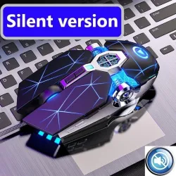 Professionelle optische Gaming-Maus - 6 Tasten - kabelgebunden - 3200 DPI - LED - geräuschlos