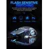 Professionelle optische Gaming-Maus - 6 Tasten - kabelgebunden - 3200 DPI - LED - geräuschlos