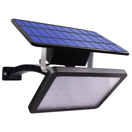 Outdoor-Gartenwandleuchte - wasserdichte Solarlampe - verstellbar - 48 LED