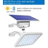 Outdoor-Gartenwandleuchte - wasserdichte Solarlampe - verstellbar - 48 LED