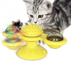 Windmühle - Katzenspielzeug - Haarbürste / Zahnbürste - Glühball
