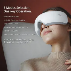 isee 4 - elektrisches Augenmassagegerät - Vibration - Erwärmung - Entfernung von Müdigkeit / Augenringen