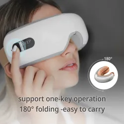 isee 4 - elektrisches Augenmassagegerät - Vibration - Erwärmung - Entfernung von Müdigkeit / Augenringen