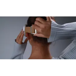 isee 4 - elektrisches Augenmassagegerät - Vibration - Erwärmung - Entfernung von Müdigkeit / Augenringen