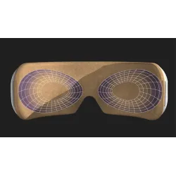 isee 4 - elektrisches Augenmassagegerät - Vibration - Erwärmung - Entfernung von Müdigkeit / Augenringen