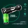 Mini-Gun-Massagegerät - Vibrator - Muskelentspannung - Schmerzlinderung - LCD-Display
