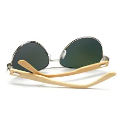 Bambus & Metall - handgefertigte Sonnenbrillen - Unisex
