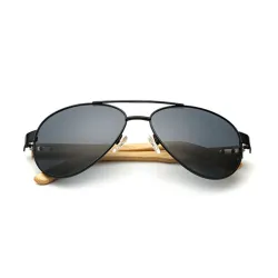 Bamboo & metal - handmade sunglasses - unisexSunglasses