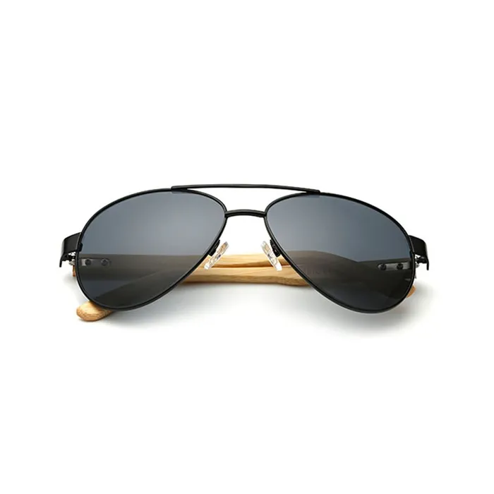 Bambus & Metall - handgefertigte Sonnenbrillen - Unisex