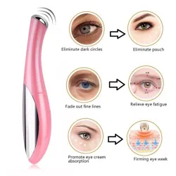 Elektrisches Mini-Gesichtsmassagegerät - Vibrationsstift - Anti-Falten / Hautverjüngung