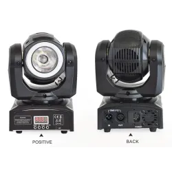 Mini LED beam - laser light - moving head - DJ / stage light - 60W - RGBW - DMXStage & events lighting