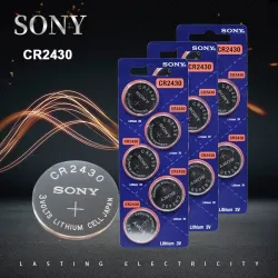 Original Sony Knopf-Lithiumbatterie - CR2430 - 3V - 3 Stück