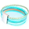Multilayer bracelet - with crystals / magnetic buckleBracelets