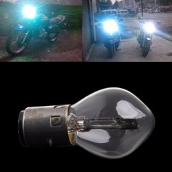 Motorrad LED Glühbirne - weiß - 12V - 35W - 10A - B35 / BA20D