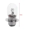 Motorrad Glühbirne - weiß - T19 P15D-25-1 - DC 12V - 35W - Halogen - Doppelfaden