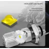 Motorcycle light bulb - LED CREE - H4 - BA20D - DC 9V~85V - 20W 1400LM - 6500KLights