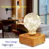 Modern LED night light - USB - copper wire string bulbLights & lighting