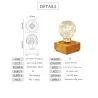 Modern LED night light - USB - copper wire string bulbLights & lighting