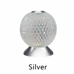 Italian night lamp - round crystal ball - USB - touch sensorLights & lighting