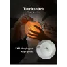 Italienische Nachtlampe - runde Kristallkugel - USB - Berührungssensor