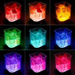 Kristallsalzlampe - negatives Ionenlicht - USB